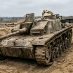 Canhão de assalto da Segunda Guerra é encontrado intacto após 80 anos na Alemanha