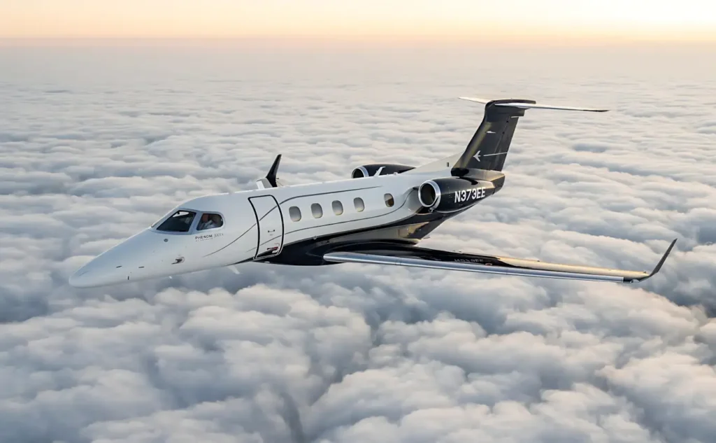 Embraer lança Phenom 300EV com pouso automático de emergência e 195 kg a mais de carga útil